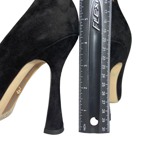 Sam Edelman Black Suede Heels - Picture 6 of 15